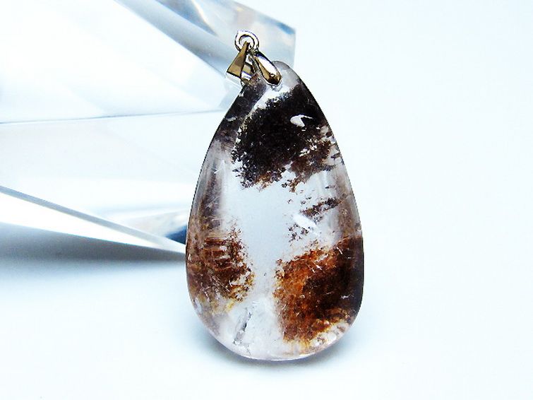 ガーデン水晶ペンダント[T136-4445] 1枚目