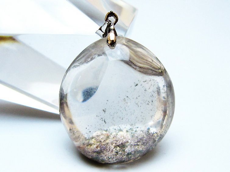 ガーデン水晶ペンダント[T136-4490] 1枚目