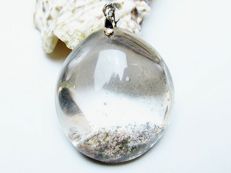 ガーデン水晶ペンダント[T136-4490] 2枚目