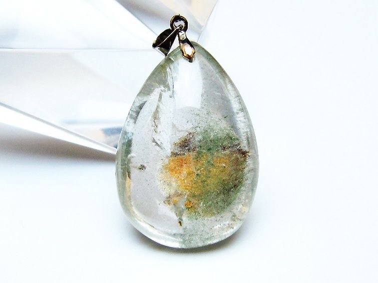 ガーデン水晶ペンダント[T136-4499] 1枚目