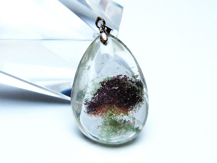 ガーデン水晶ペンダント[T136-4546] 1枚目