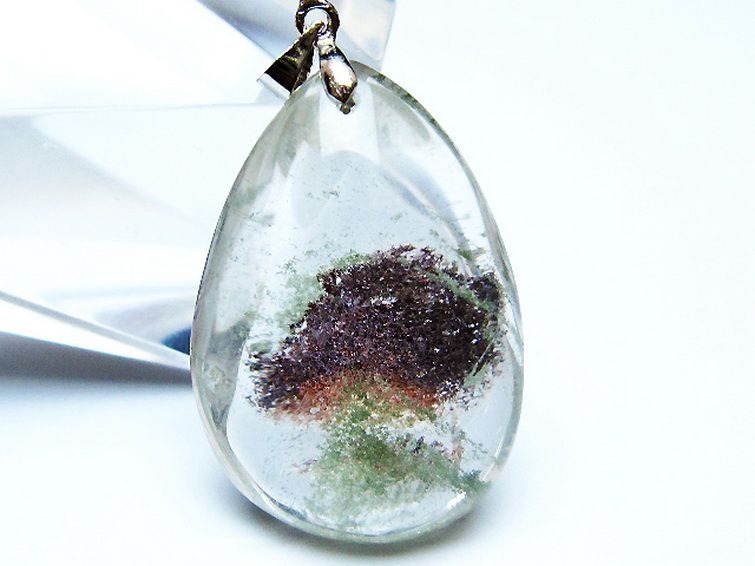 ガーデン水晶ペンダント[T136-4546] 2枚目