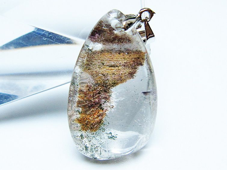 ガーデン水晶ペンダント [t136-4597] 1枚目