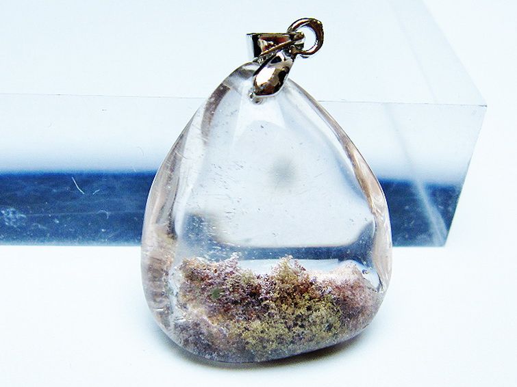 ガーデン水晶ペンダント [t136-4617] 2枚目