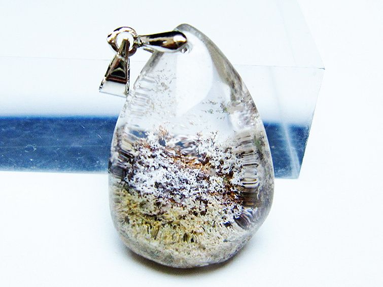 ガーデン水晶ペンダント [t136-4636] 2枚目