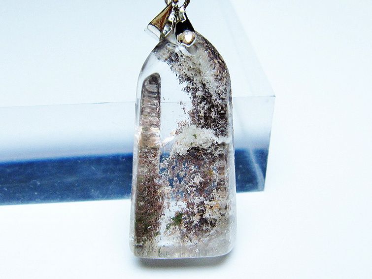 ガーデン水晶ペンダント [t136-4642] 2枚目