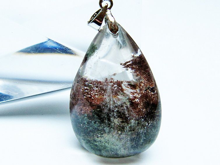 ガーデン水晶ペンダント [t136-4651] 1枚目