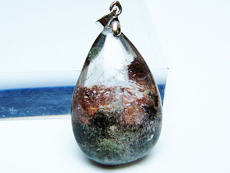 ガーデン水晶ペンダント [t136-4651] 2枚目