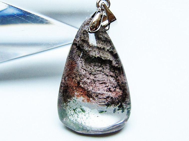 ガーデン水晶ペンダント [t136-4662] 1枚目