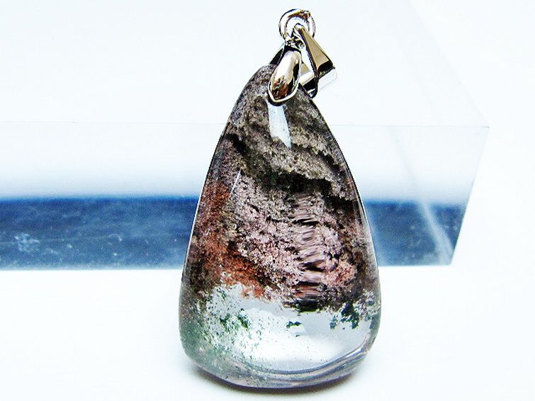 ガーデン水晶ペンダント [t136-4662] 2枚目