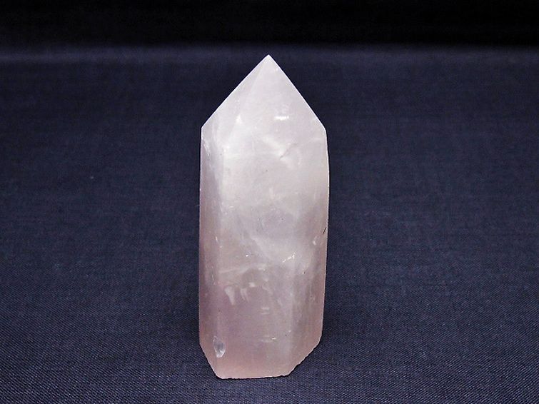 ローズクォーツ六角柱[T138-6434] 1枚目