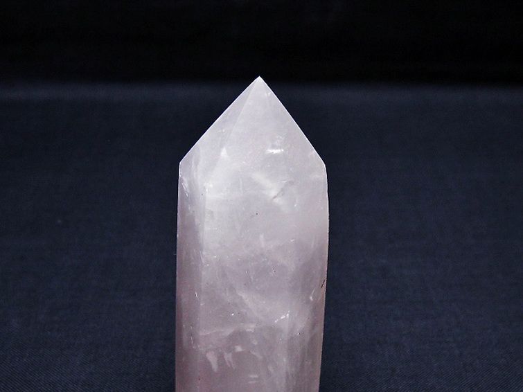 ローズクォーツ六角柱[T138-6434] 2枚目