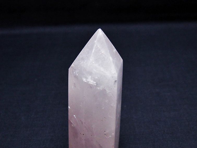 ローズクォーツ六角柱[T138-6434] 3枚目