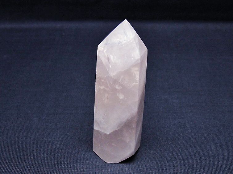 ローズクォーツ六角柱[T138-6490] 1枚目
