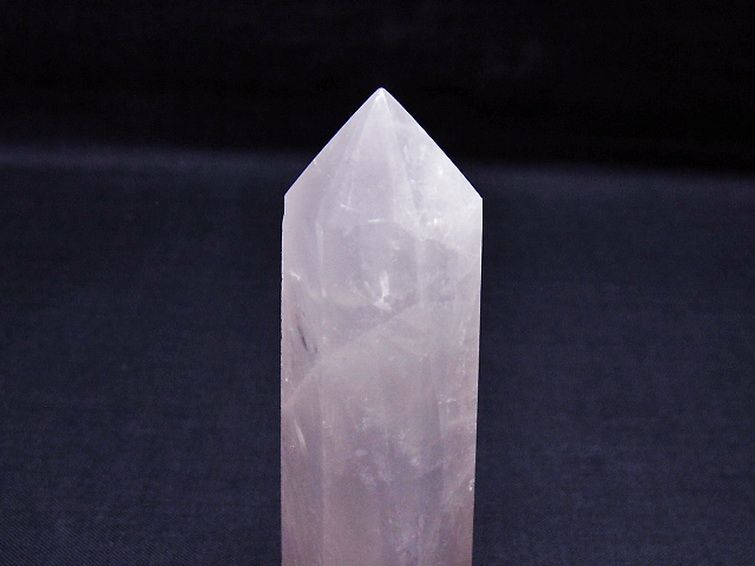 ローズクォーツ六角柱[T138-6498] 2枚目