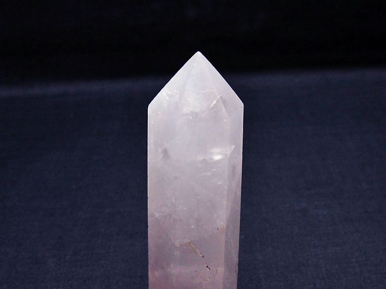 ローズクォーツ六角柱[T138-6498] 3枚目