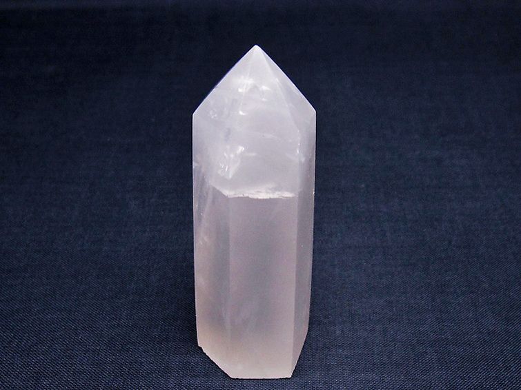 ローズクォーツ六角柱[T138-6530] 1枚目