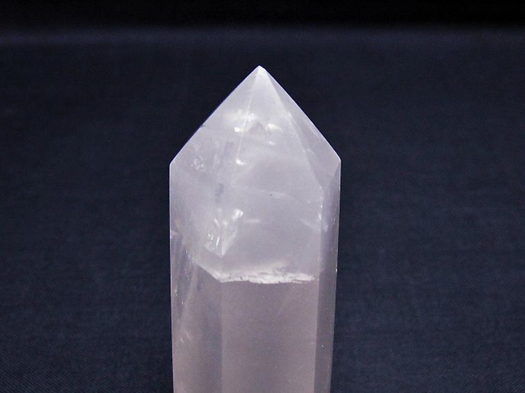 ローズクォーツ六角柱[T138-6530] 2枚目