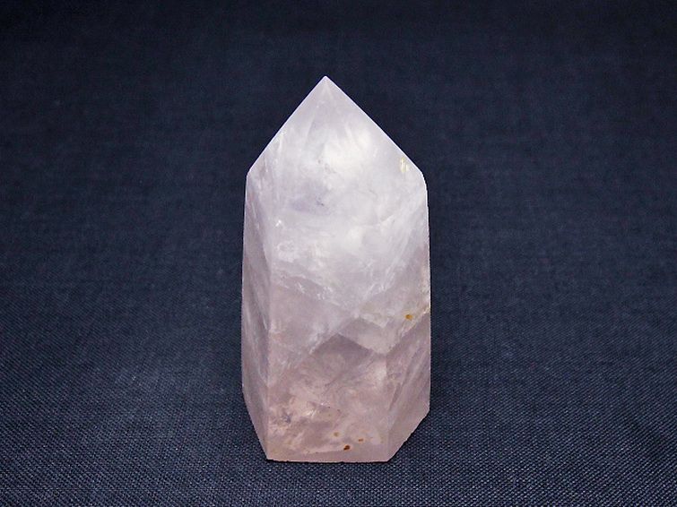 ローズクォーツ六角柱[T138-6550] 1枚目