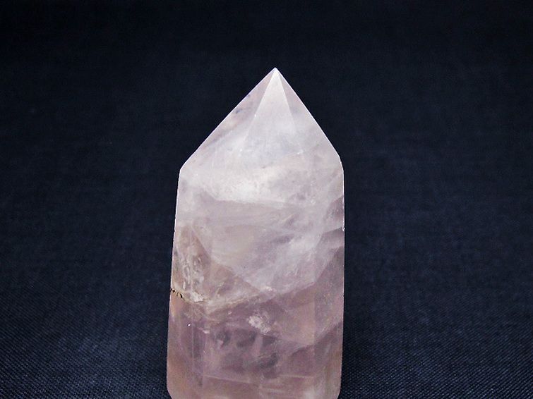ローズクォーツ六角柱[T138-6550] 3枚目