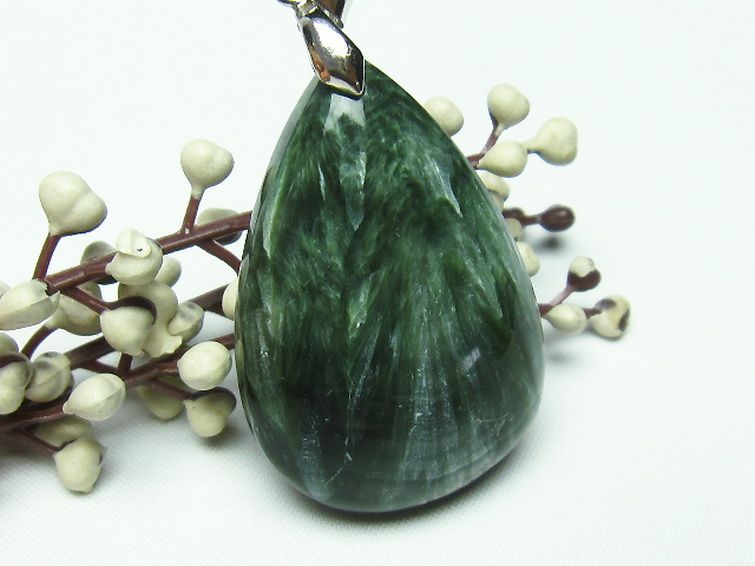 セラフィナイトペンダント[T14-3200] 2枚目