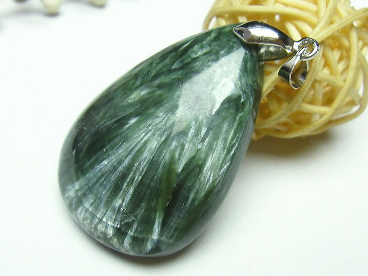 セラフィナイトペンダント[T14-3200] 3枚目