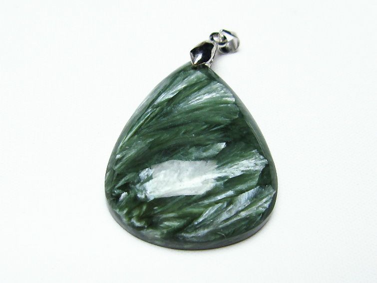 セラフィナイトペンダント[T14-3346] 1枚目