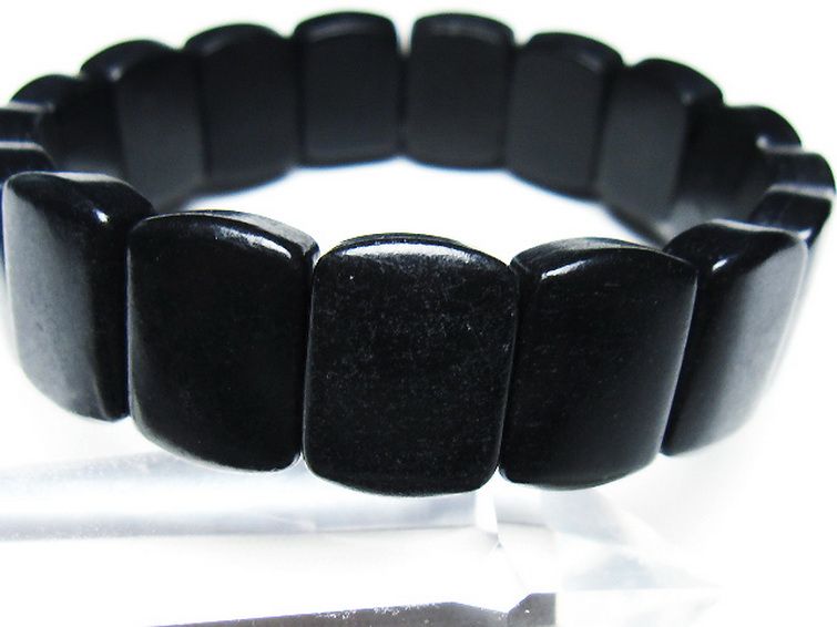 シュンガイト バングル[T147-3638] 3枚目