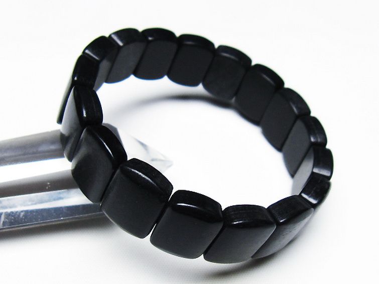 シュンガイト バングル[T147-3643] 2枚目