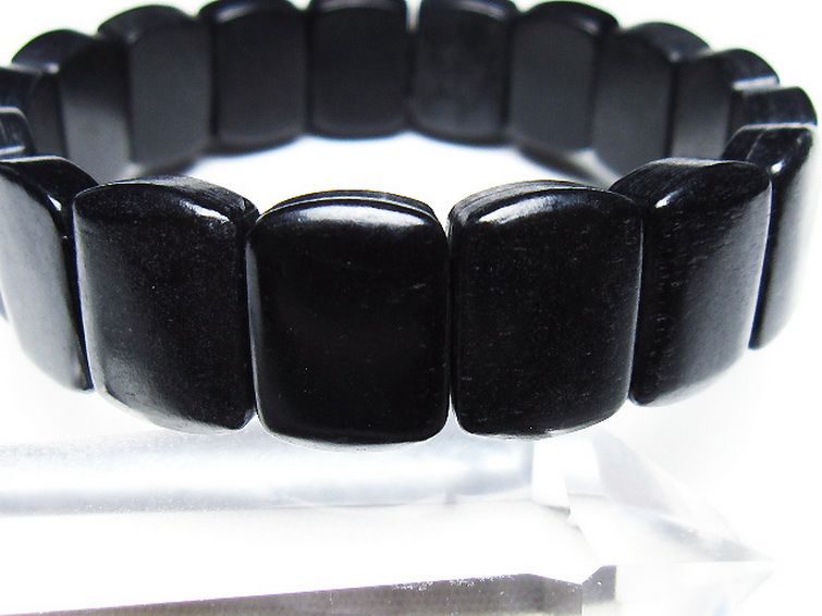 シュンガイト バングル[T147-3643] 3枚目