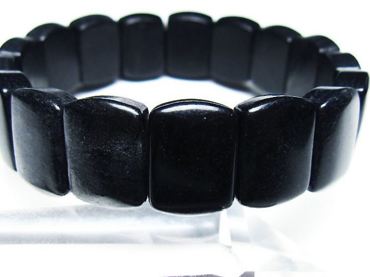 シュンガイト バングル[T147-3646] 3枚目