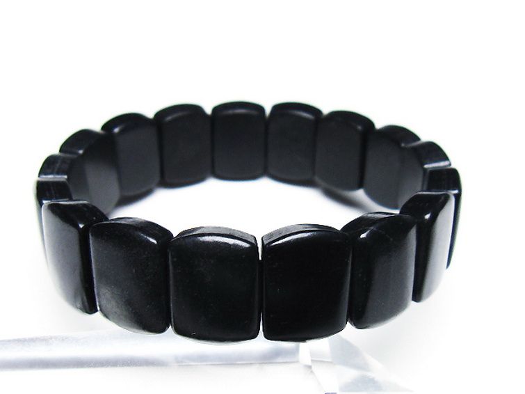 シュンガイト バングル[T147-3650] 1枚目