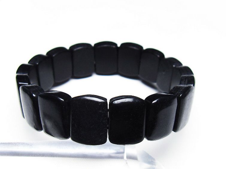 シュンガイト バングル[T147-3659] 1枚目