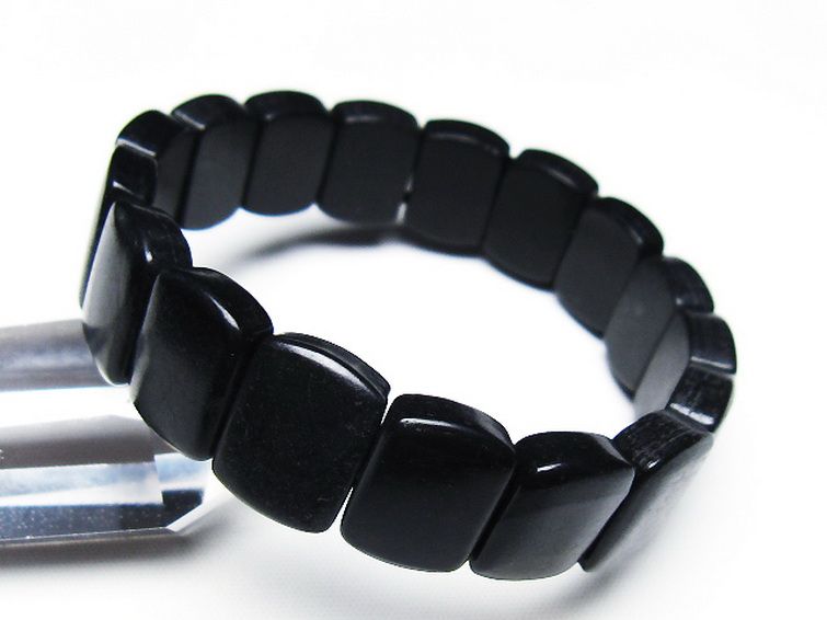 シュンガイト バングル[T147-3659] 2枚目