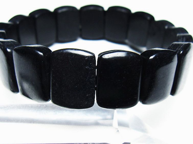 シュンガイト バングル[T147-3659] 3枚目