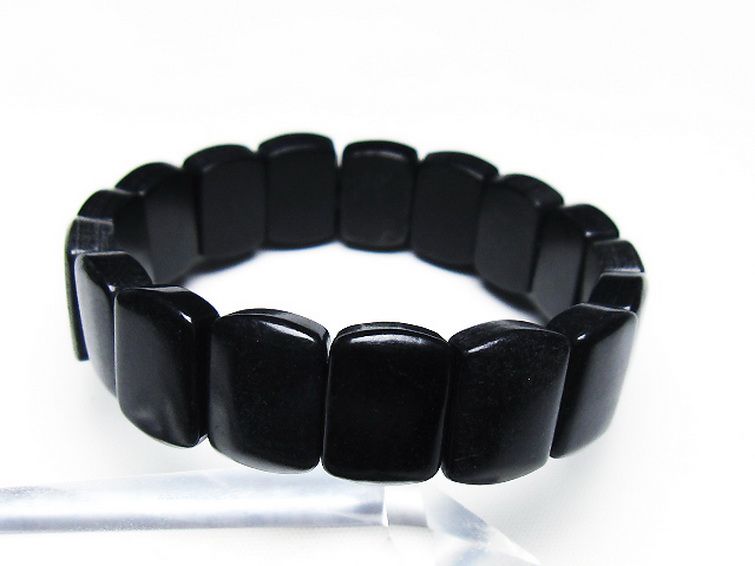 シュンガイト バングル[T147-3662] 1枚目