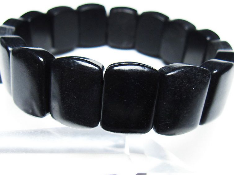 シュンガイト バングル[T147-3662] 3枚目