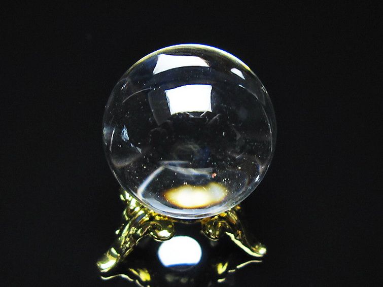 Aクラス水晶丸玉 23mm [t151-2214] 1枚目