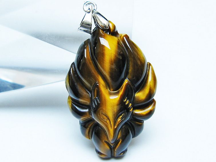 タイガーアイ ペンダント[T157-3036] 1枚目