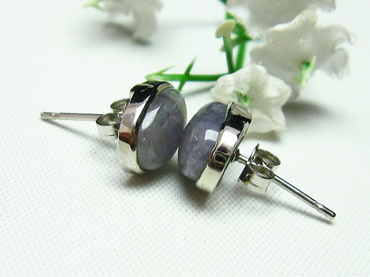 アイオライトピアス [t158-6298] 3枚目