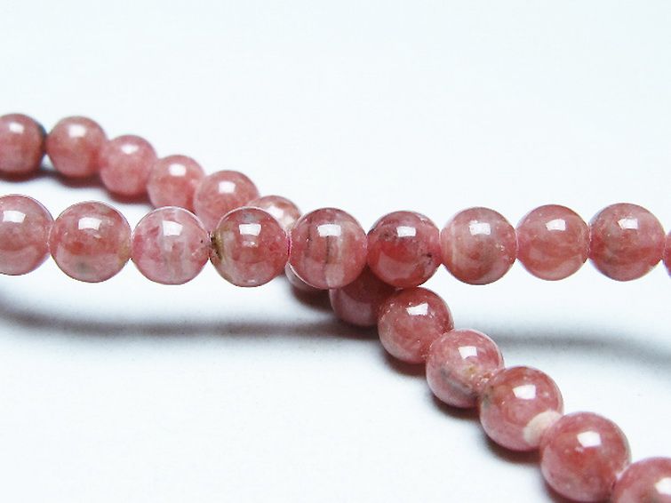 インカローズ(ロードクロサイト)ブレスレット 5mm [T16-15425] 2枚目