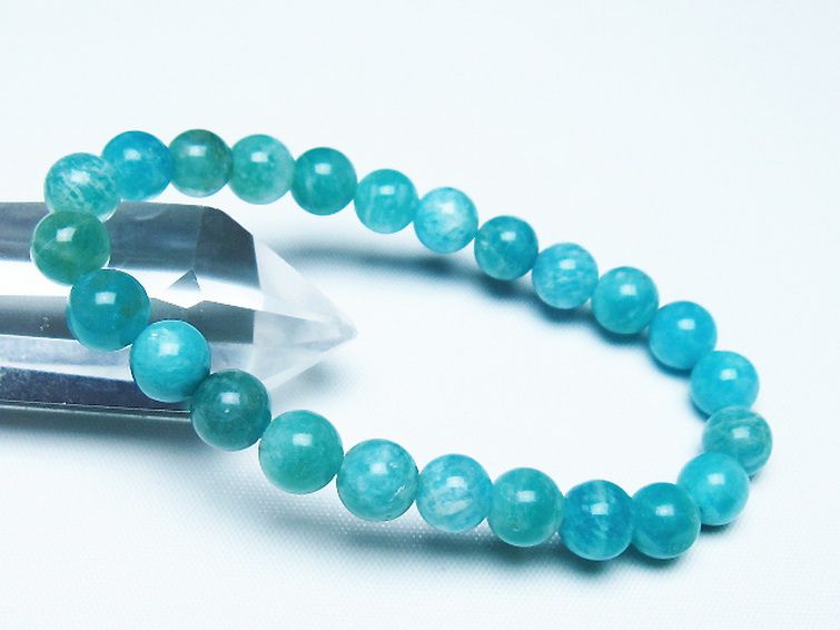 アマゾナイトブレスレット 8mm [T161-11923] 1枚目