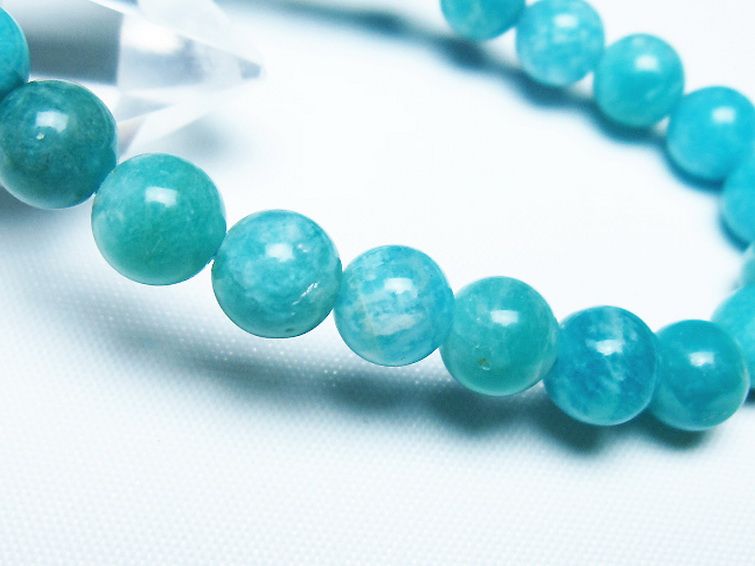 アマゾナイトブレスレット 8mm [T161-11923] 3枚目