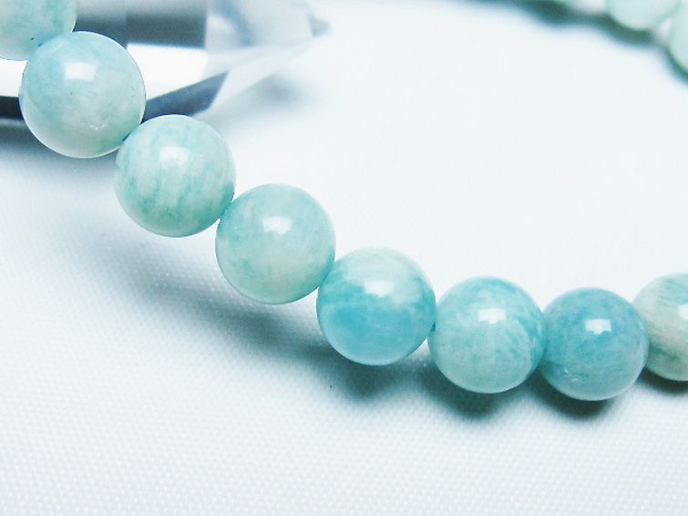 アマゾナイトブレスレット 8mm [T161-12044] 3枚目