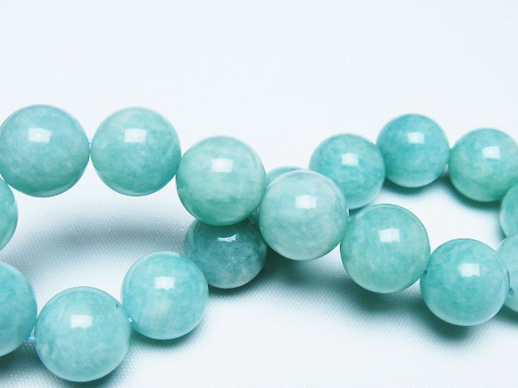 アマゾナイトブレスレット 12mm [T161-12100] 2枚目