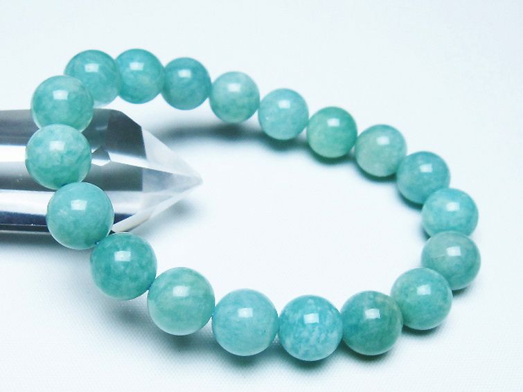 アマゾナイトブレスレット 10mm [T161-12108] 1枚目