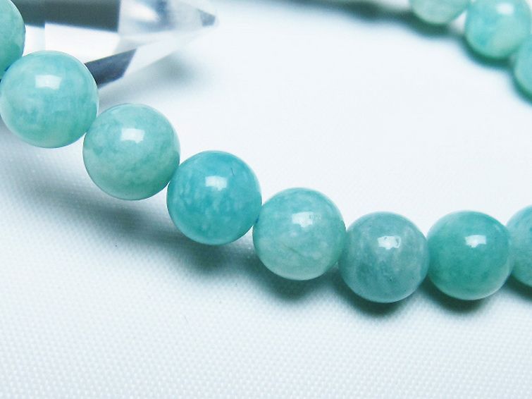 アマゾナイトブレスレット 8mm [T161-12115] 3枚目