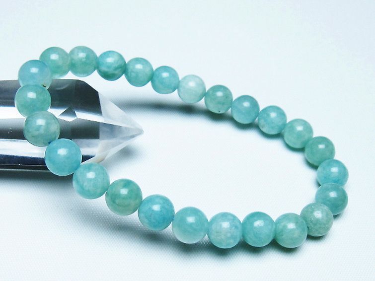 アマゾナイトブレスレット 8mm [T161-12120] 1枚目