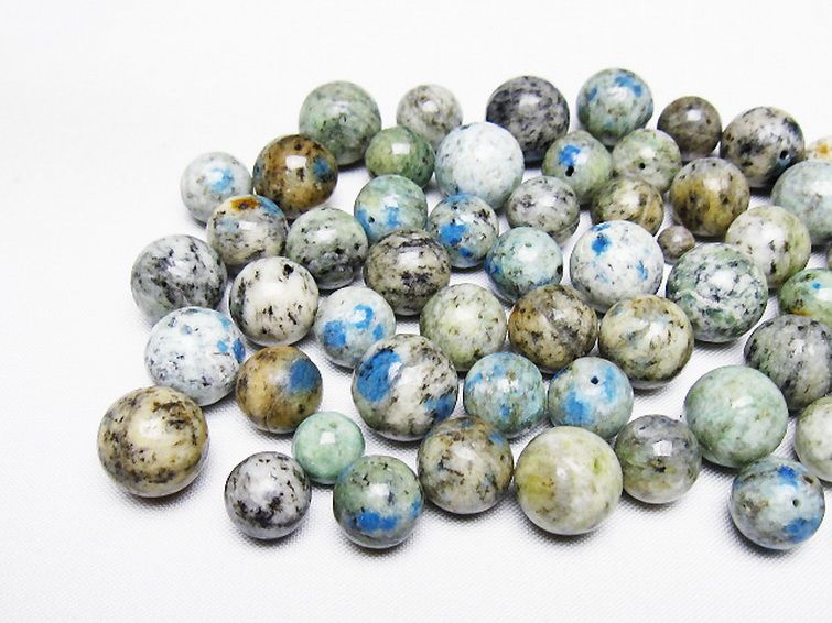 K2ストーン アズライト イン グラナイト さざれ 7mm [t166-2108] 2枚目