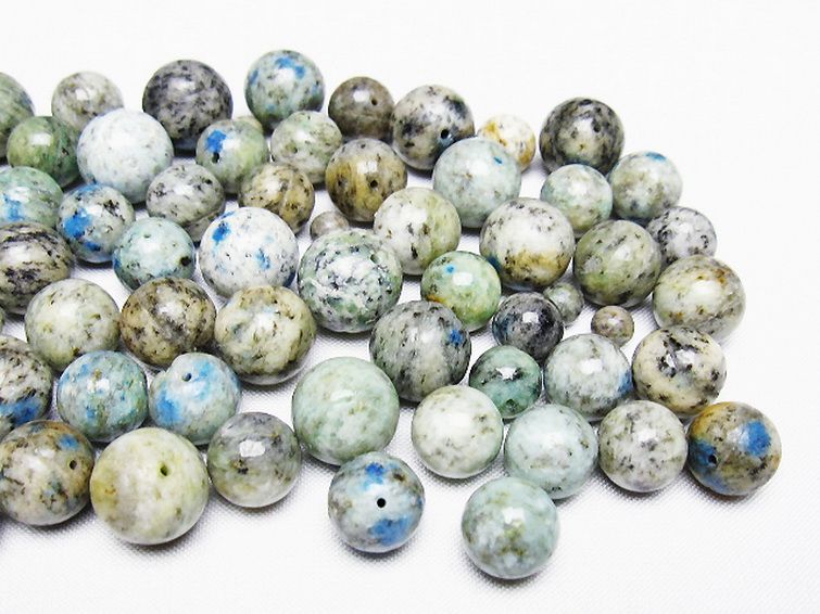 K2ストーン アズライト イン グラナイト さざれ 7mm [t166-2108] 3枚目